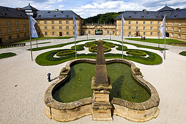 Banz Abbey, a former Benedictine monastery, near Bad Staffelstein, Lichtenfels, Upper Franconia, Bavaria, Germany, Europe