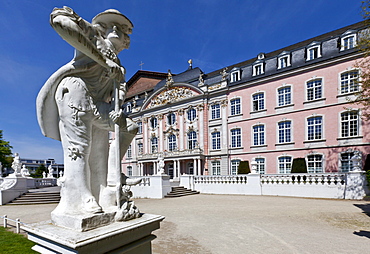 Kurfuerstliches Palais electoral palace, Renaissance and Rococo building, 17th century, residence of the Electors of Trier until 1794, Trier, Rhineland-Palatinate, Germany, Europe