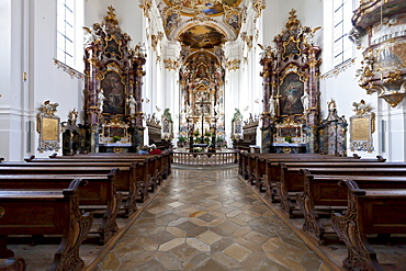 Roggenburg Abbey, Premonstratensian canonry in Roggenburg, training centre, Neu-Ulm district, Bavaria, Germany, Europe