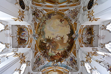 Roggenburg Abbey, Premonstratensian canonry in Roggenburg, training centre, Neu-Ulm district, Bavaria, Germany, Europe