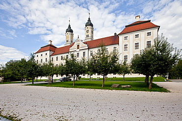 Roggenburg Abbey, Premonstratensian canonry in Roggenburg, training centre, Neu-Ulm district, Bavaria, Germany, Europe