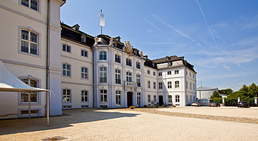 Schloss Engers, office of the state music foundation Villa Musica, Engers district, Neuwied, Rhineland-Palatinate, Germany, Europe