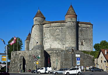 Grandson Castle in Grandson, Lake Neuchatel, Canton Vaud, Switzerland, Europe