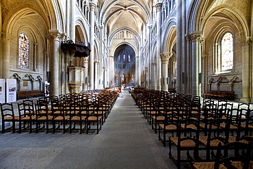 The Cathedral of Notre-Dame, former episcopal church of the diocese of Lausanne, now main Protestant church of the city of Lausanne, Canton Vaud, Lake Geneva, Switzerland, Europe