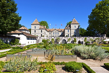 Castle of Prangins, Baroque castle, Prangins, canton of Vaud, Switzerland, Europe