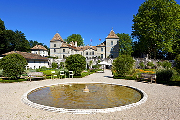 Castle of Prangins, Baroque castle, Prangins, canton of Vaud, Switzerland, Europe