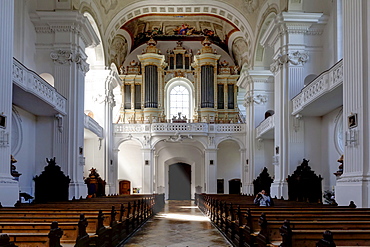 Monastery Church of St. Verena, Rot an der Rot, Biberach district, Baden-Wuerttemberg, Germany, Europe