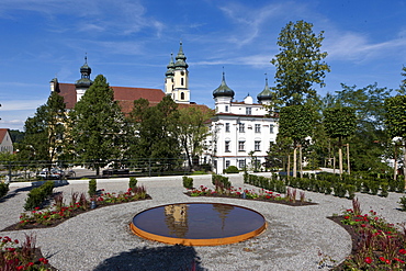 Rot an der Rot Abbey, monastery and Church of St. Verena, Rot an der Rot, Biberach district, Baden-Wuerttemberg, Germany, Europe