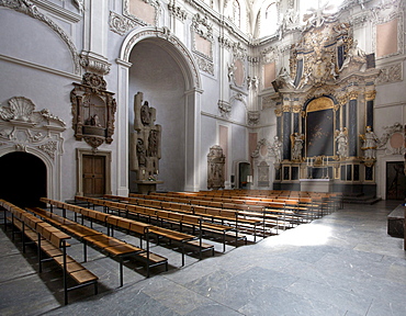 Cathedral of St. Kilian or Wuerzburg Cathedral, Wuerzburg diocese, Kardinal-Doepfner-Platz square, Wuerzburg, Bavaria, Germany, Europe