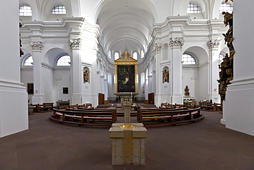 Collegiate Haug, Church of St. John, Wuerzburg, Bavaria, Germany, Europe