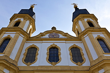 Mariae Heimsuchung pilgrimage church, nicknamed Kaeppele, Wuerzburg, Bavaria, Germany, Europe