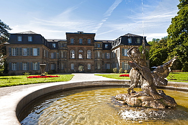 Schloss Fantaisie Palace and palace gardens, Bayreuth, Upper Franconia, Bavaria, Germany, Europe