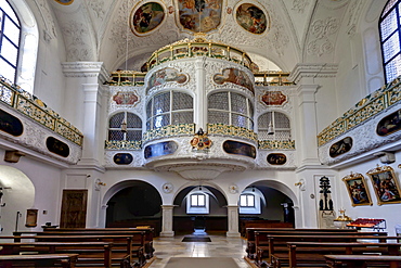 St. Walburg monastery, Benedictine abbey of Eichstaett, Diocese of Eichstaett, Eichstaett, Altmuehltal valley, Upper Bavaria, Bavaria, Germany, Europe