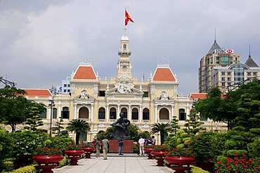 City Hall, Ho Chi Minh City, Saigon, South Vietnam, Vietnam, Asia