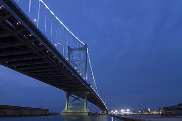 Benjamin Franklin Bridge, Philadelphia, Pennsylvania, USA