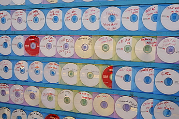 Pirated CDs, Kingstown, Saint Vincent, Caribbean