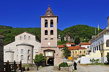 Protaton Church, Karies, Mount Athos, Halkidiki, Greece, Europe