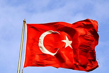 Turkish Flag, Turkey, Western Asia