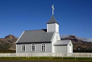 Church of Bakkager?i, east Iceland, Europe