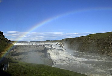 Gullfoss Waterfall, Iceland, Europe