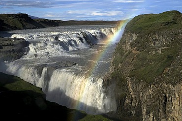 Gullfoss Waterfall, Iceland, Europe