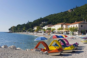 Beach of Moscenicka Draga, Istria, Croatia, Europe