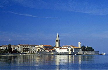 Old town with Basilica of Euphrasius, Porec, Istria, Croatia, EuropeOld town with Basilica of Euphrasius, Porec, Istria, Croatia, Europe