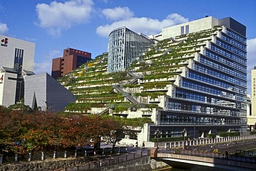 Apartments, residential building, Fukuoka, Japan, Asia