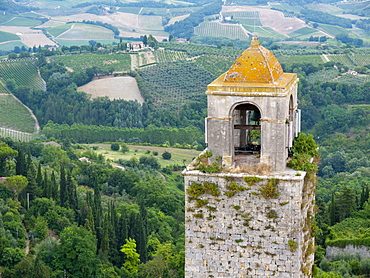 Dynasty tower, San Gimignano, Tuscany, Italy, Europe