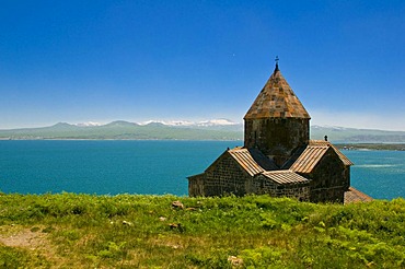 Sevanavank Monastery at Lake Sevan, Armenia, Middle East