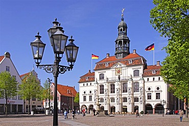 Town Hall, Lueneburg, Lower Saxony, Germany, Europe