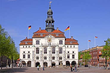 Town Hall, Lueneburg, Lower Saxony, Germany, Europe