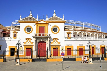 Bullfighting arena Maestranza, Sevilla, Andalucia, Andalusia, Southern Spain, Europe