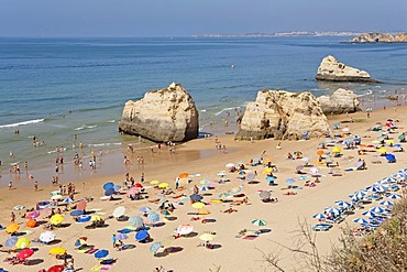 Beach at Praia da Rocha, Algarve, Portugal, Europe