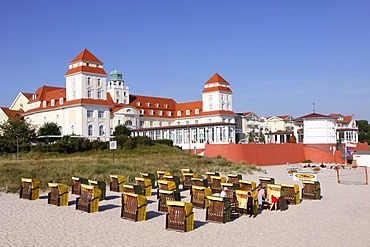 Kurhaus spa hotel, Binz, Ruegen Island, Mecklenburg-Western Pomerania, Germany, Europe