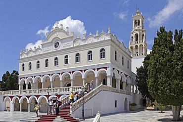 Church of Our Lady or Panagia Evangelistria, Tinos town, Tinos island, Cyclades, Aegean Sea, Greece, Europe