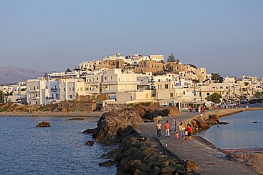 Chora, Naxos town, Naxos island, Cyclades, Aegean Sea, Greece, Europe