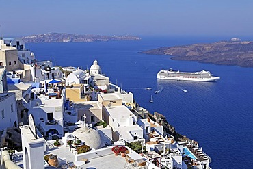 Thira, Santorini, Cyclades, Aegean Sea, Greece, Europe