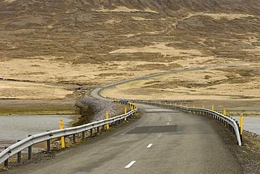 Road, Grundarfjordur, Snaefellsnes Peninsula, Iceland, Europe