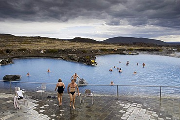 Geothermal hot spring, Reykjahlid, Iceland, Europe