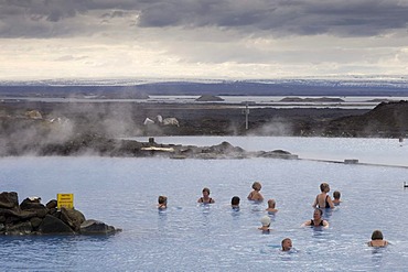 Geothermal hot spring, Reykjahlid, Iceland, Europe