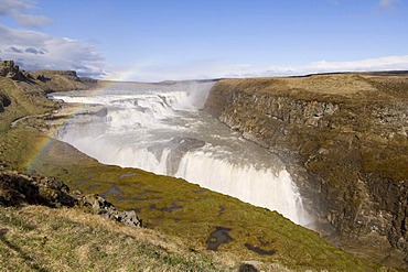 Gullfoss waterfalls, Iceland, Europe