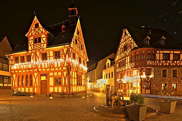 Old Town Hall, Rhens, Rhineland-Palatinate, Germany, Europe