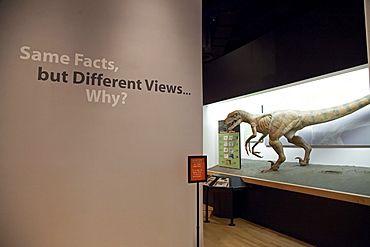 The Creation Museum, which presents the fundamentalist Christian view, based on the book of Genesis, that God created the earth 6, 000 years ago, denying evolution, Petersburg, Kentucky, USA