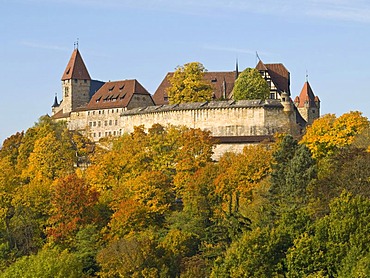 Veste Coburg castle, Coburg, Franconia, Bavaria, Germany, Europe