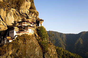 Taktsang Monastery, 3120m, also known as Tiger's Nest, Paro, Bhutan, Kingdom of Bhutan, South Asia