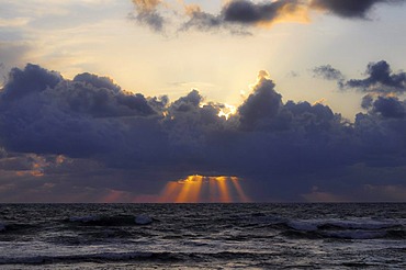 Sunset, Mediterranean Sea, Paphos, Cyprus