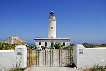 Lighthouse, Faro de la Mola, Formentera, Pityuses, Balearic Islands, Spain, Europe