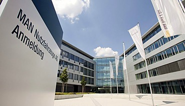 Headquarters of the Man AG company, Munich, Bavaria, Germany, Europe