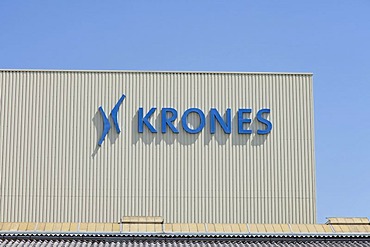 Krones AG company, producing bottling plants, plant in Neutraubling, Bavaria, Germany, Europe